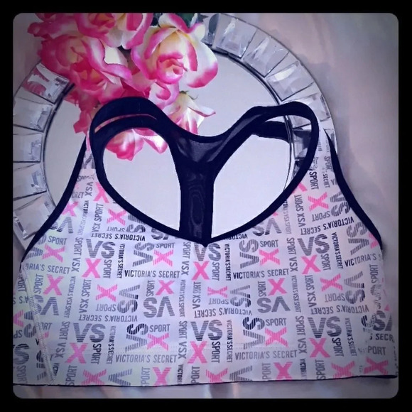 Victoria's Secret VSX Logo Sport Bra S/P - Picture 1 of 6